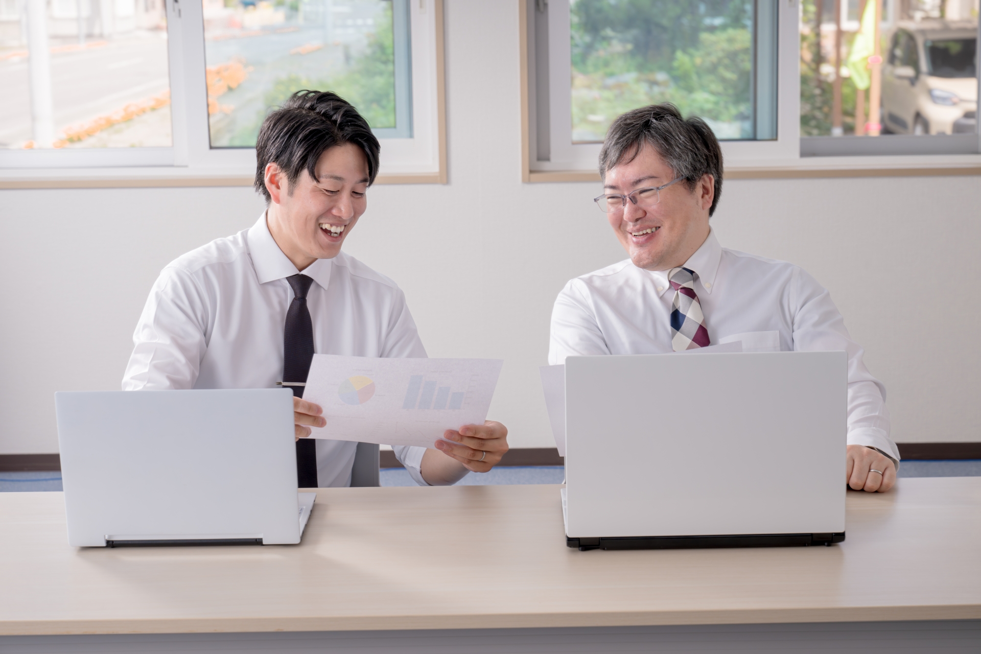 会社員　仕事風景